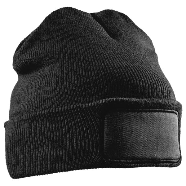 Result Genuine Recycled Double Knit Printers Beanie Thumbnail