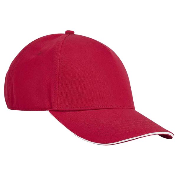 Beechfield EarthAware® Classic Organic Cotton 5 Panel Sandwich Peak Cap Thumbnail