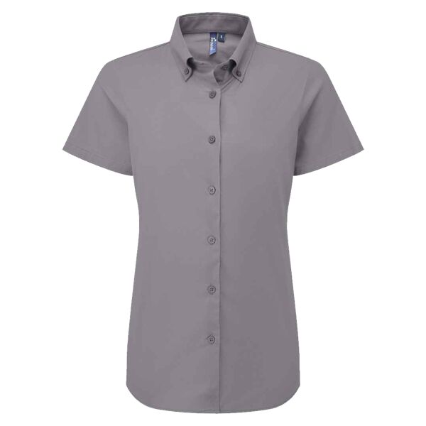 Premier Ladies Supreme Short Sleeve Oxford Shirt Thumbnail