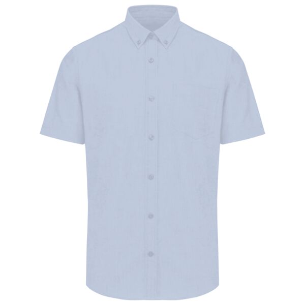 Henbury Short Sleeved Cotton Feel Coolplus® Shirt Thumbnail