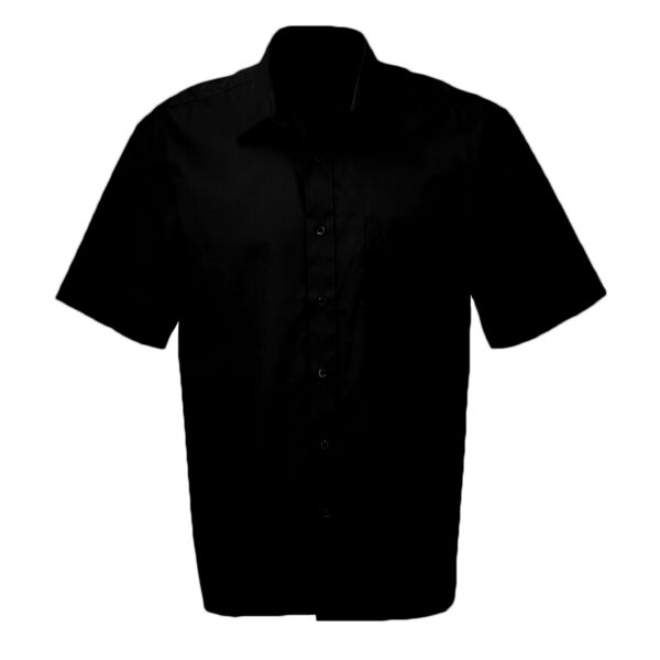 Russell Collection Short Sleeve Easy Care Poplin Shirt Thumbnail