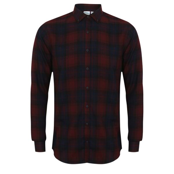 SF Clothing Brushed Check Casual Shirt Thumbnail