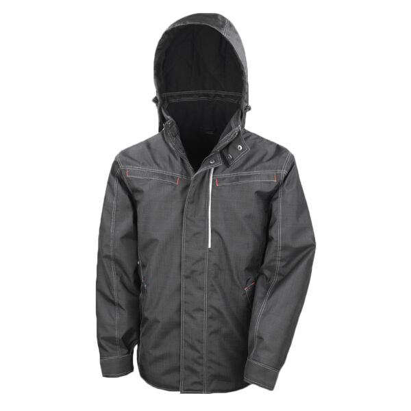 Result Work-Guard Denim Texture Rugged Jacket Thumbnail