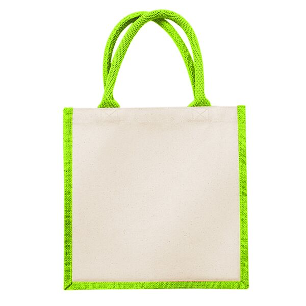 Westford Mill Printers Midi Jute Tote Bag Thumbnail
