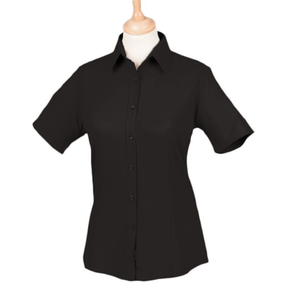 Henbury Ladies S/S Wicking Shirt Thumbnail