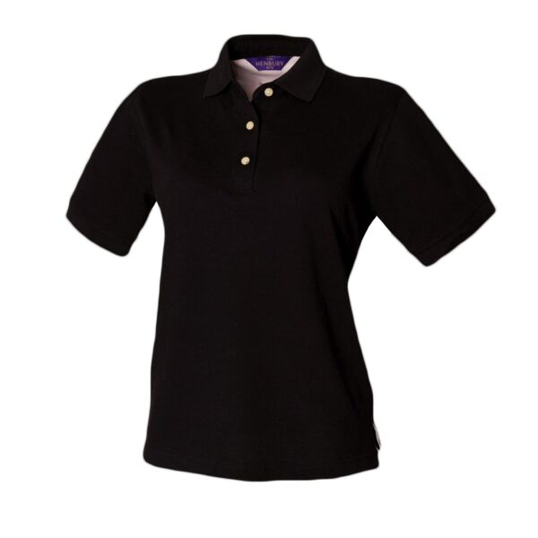 Henbury Ladies Pique Polo Thumbnail