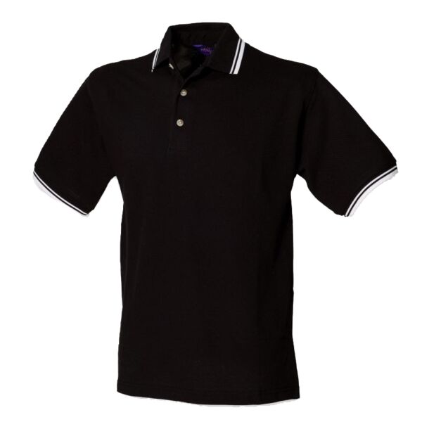 Henbury Double Tipped Polo Thumbnail