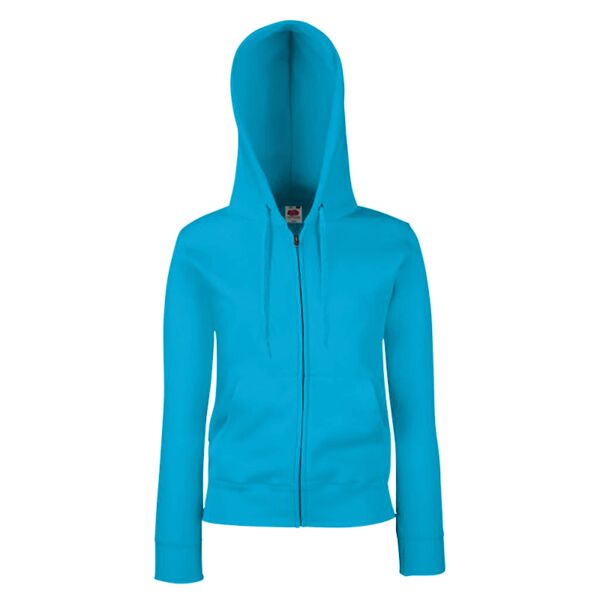 Fruit Loom Lady-Fit Hood. Swt Jkt Thumbnail