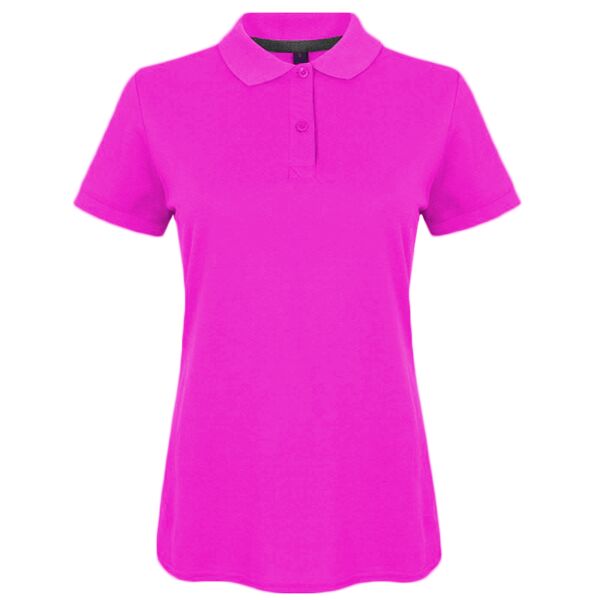 Henbury Lds Micro-Fine Pique Polo Thumbnail