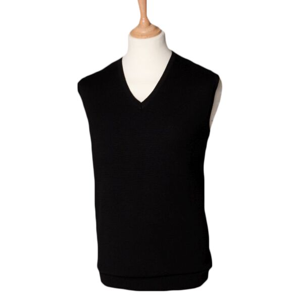Henbury Sleeveless V Nk Sweater Thumbnail